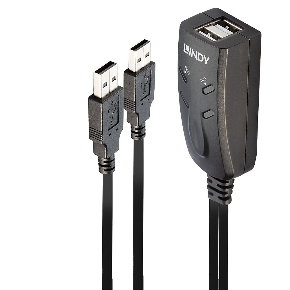 Lindy 32165 Interruptor Kvm Negro