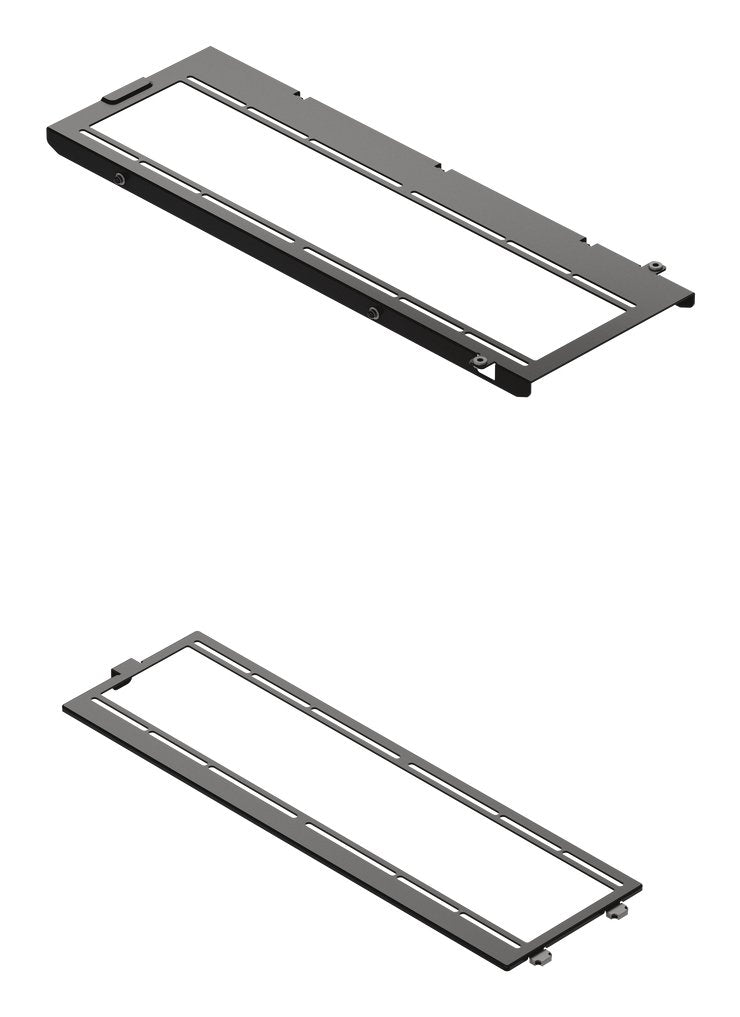 Havn Hs 420 Fan Brackets Para 360 Mm Radiatoren - Negro