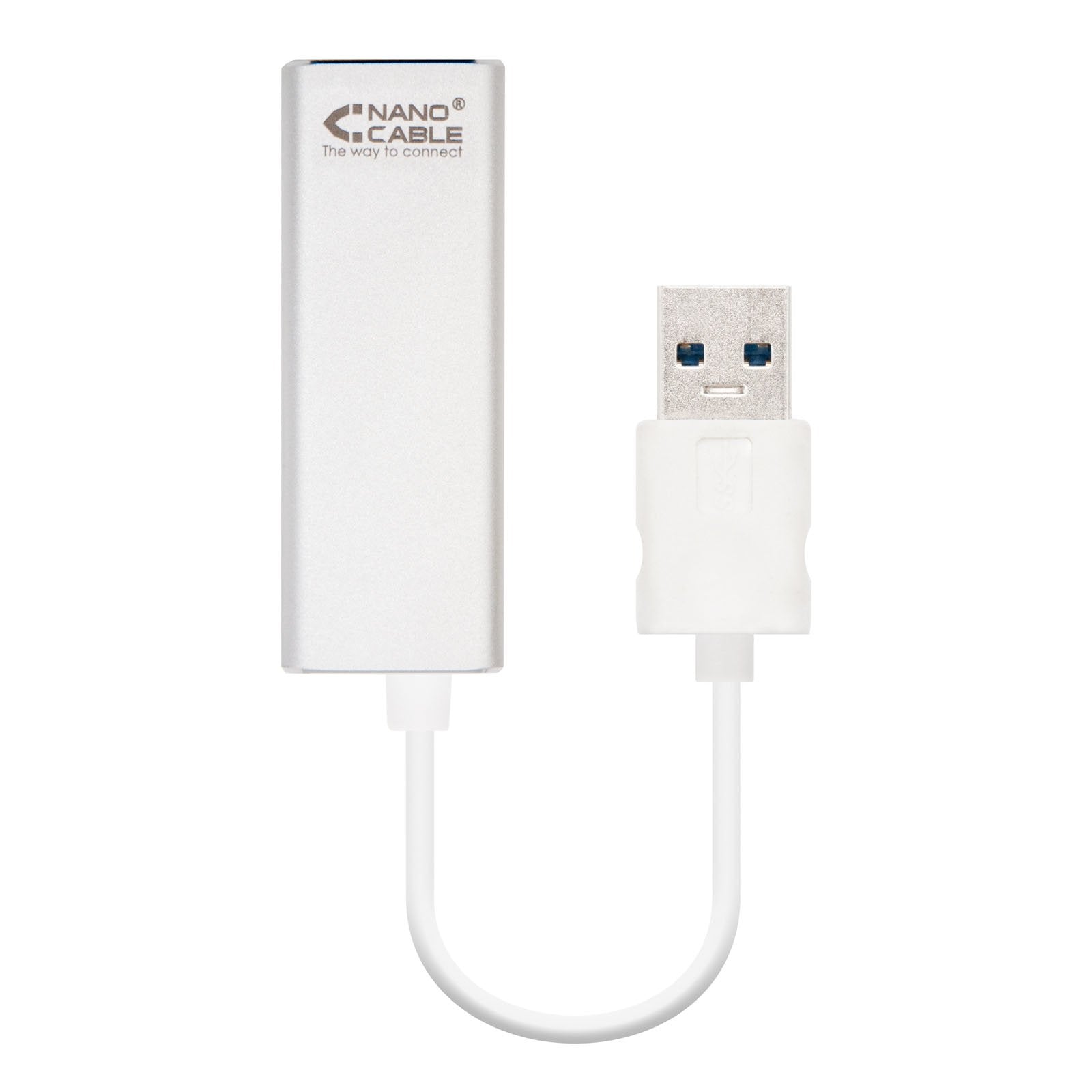 EAN 8433281007833 - Nanocable USB 3.0/RJ-45, 0.15m tarjeta y adaptador de interfaz imagen 3