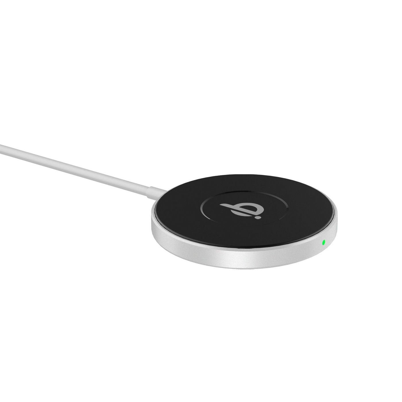 Magnetic Wireless Charger With Usb-C Plug. Charges Up