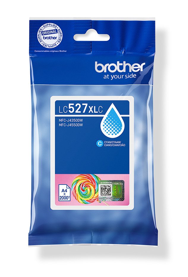 Tinta Brother Cian De Larga Duracion Lc527xlc 2.000 Paginas