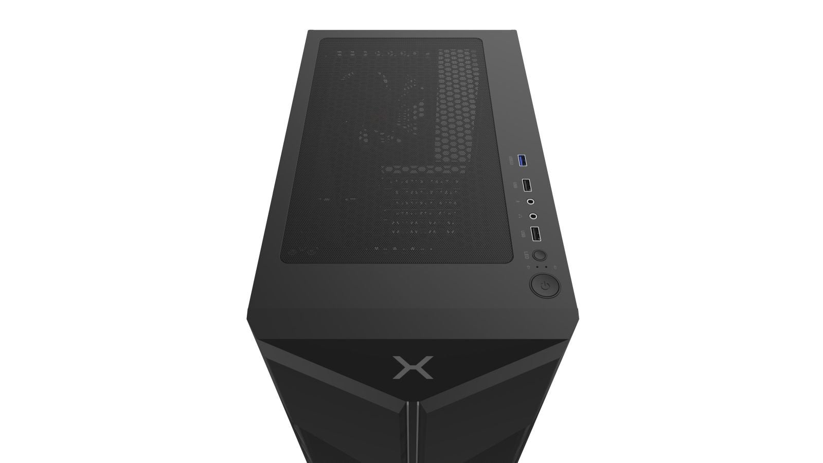Caja Pc Krux Astral Gaming Atx Negra
