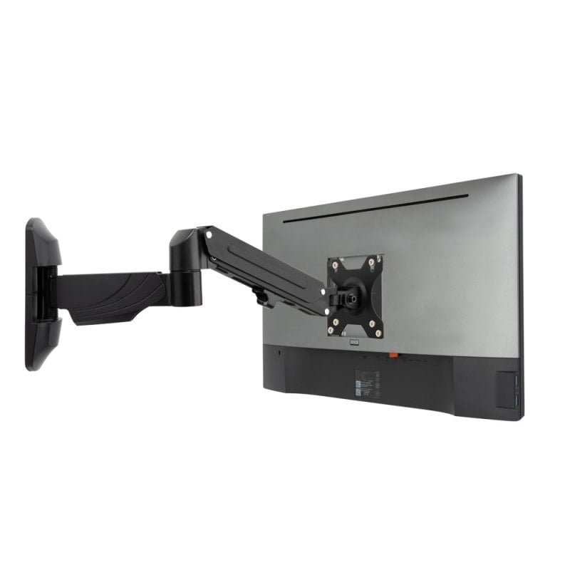 Lindy Display-Wandhalterung Mit Gasdruckfeder (Negro, Para Monitore Bis 81,3 Cm (32")) 40712