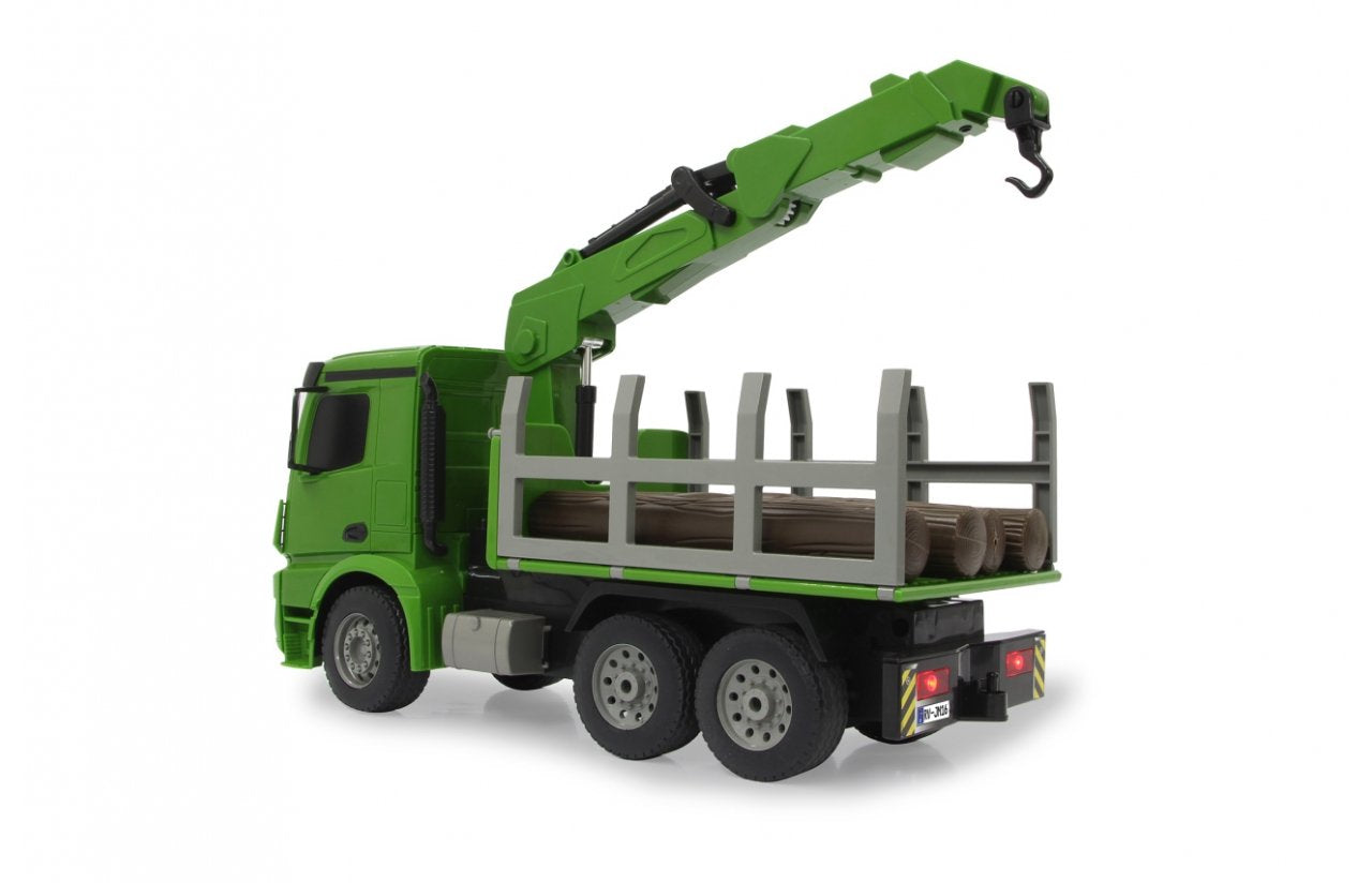 Jamara Container Lkw Modelo Controlado Por Radio Motor Eléctrico 1:20, Radiocontrol Verde, 1:20, 6 Año(S), 2400 Mah, 1,29 Kg