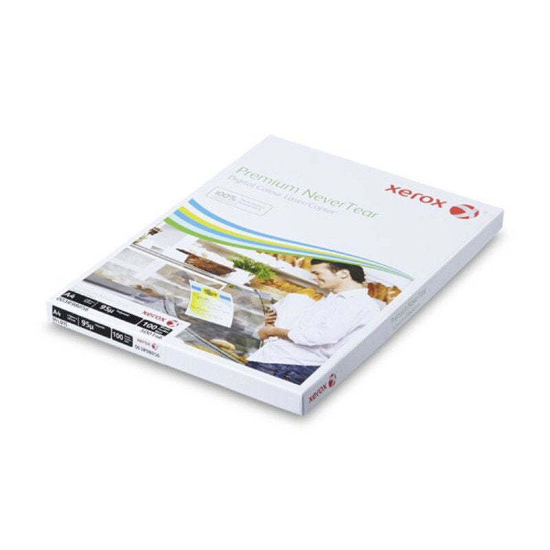 EAN 5017534980925 - Xerox 003R98092 lámina transparente para impresión Laser A4 (210×297 mm) Poliéster Blanco 100 hojas imagen 1