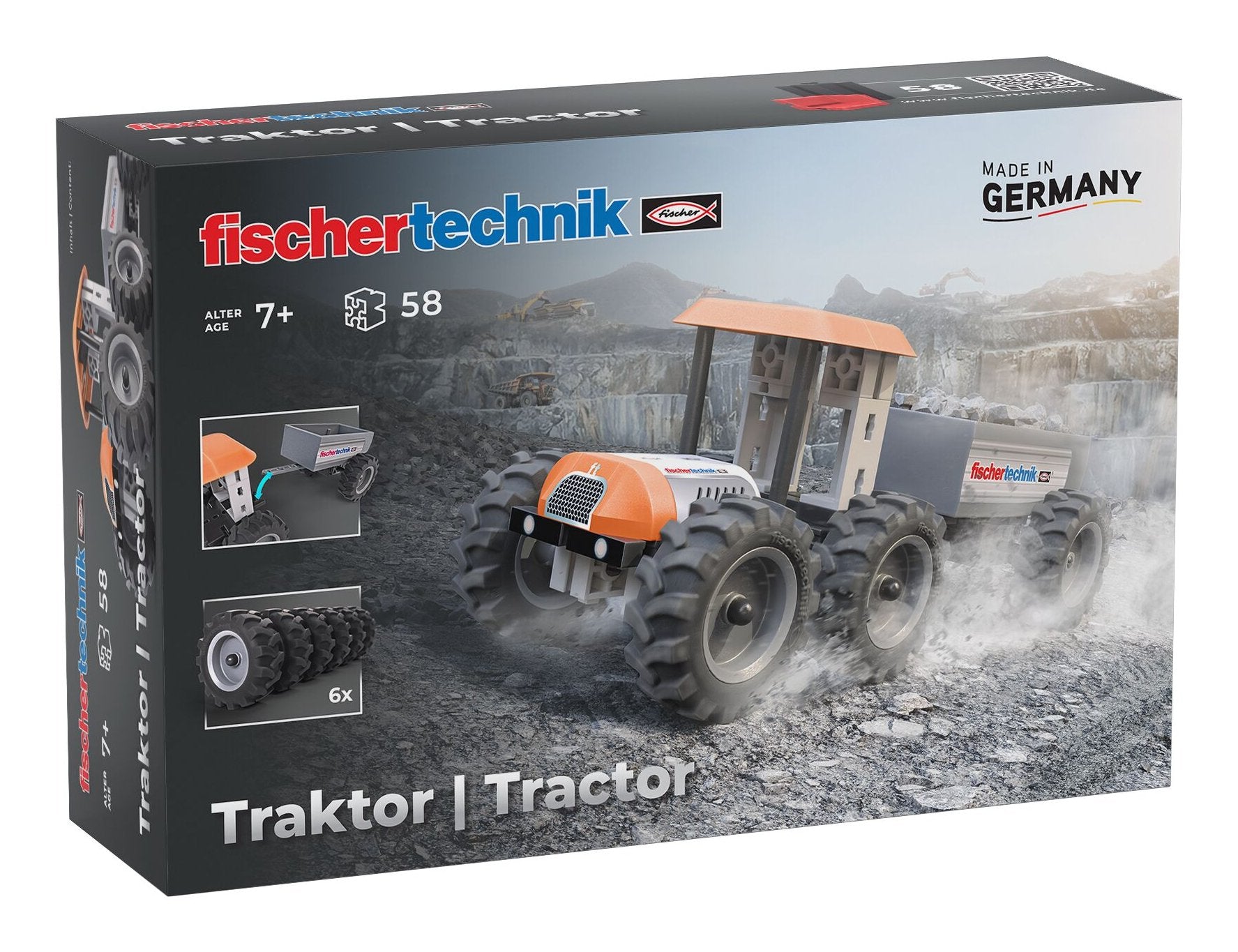 Tractor De Tecnología De Pesca, Juguete De Construcción 576107