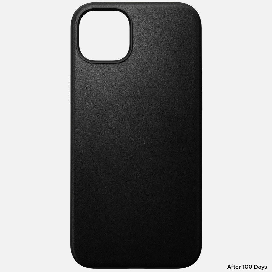 Nomad Modern Leather Case Iphone 15 Plus Black