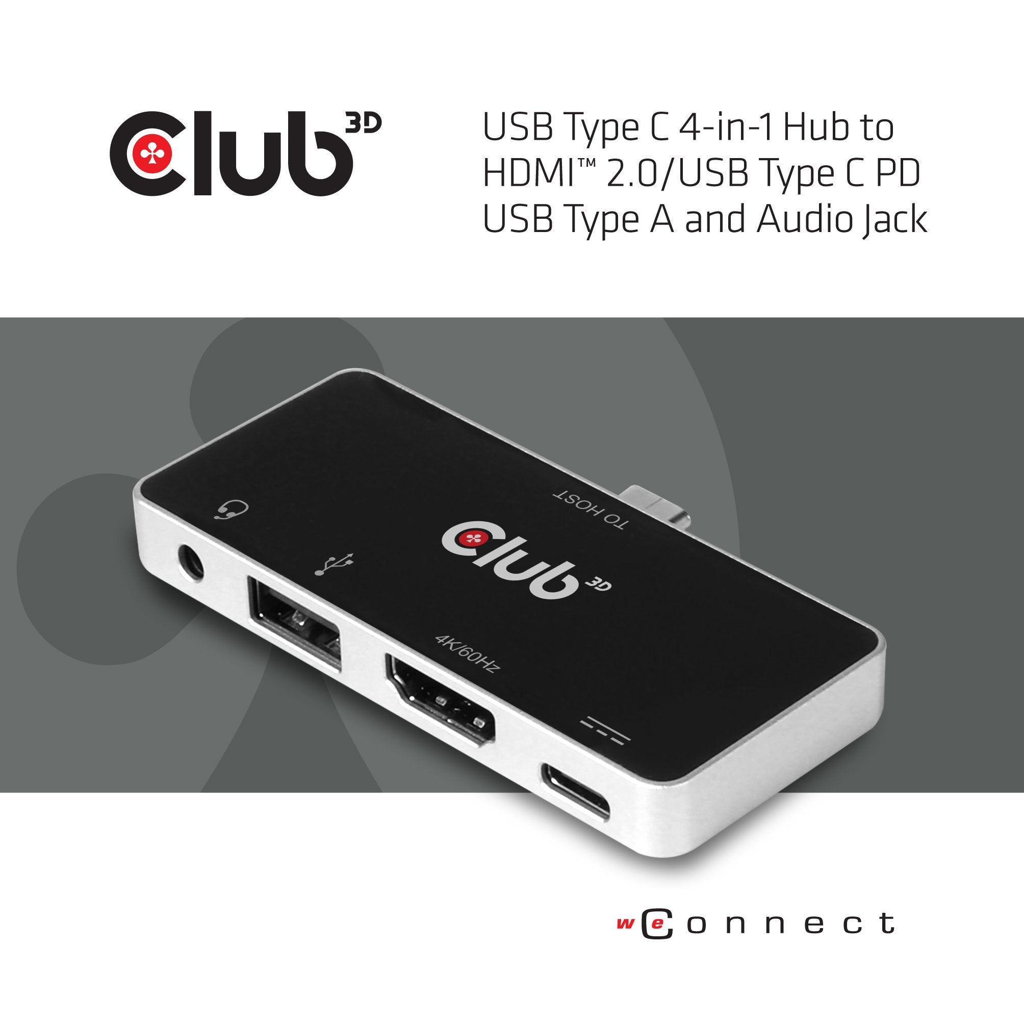 EAN 8719214471453 - CLUB3D CSV-1591 base para portátil y replicador de puertos Acoplamiento USB 3.2 Gen 1 (3.1 Gen 1) Type-C imagen 4