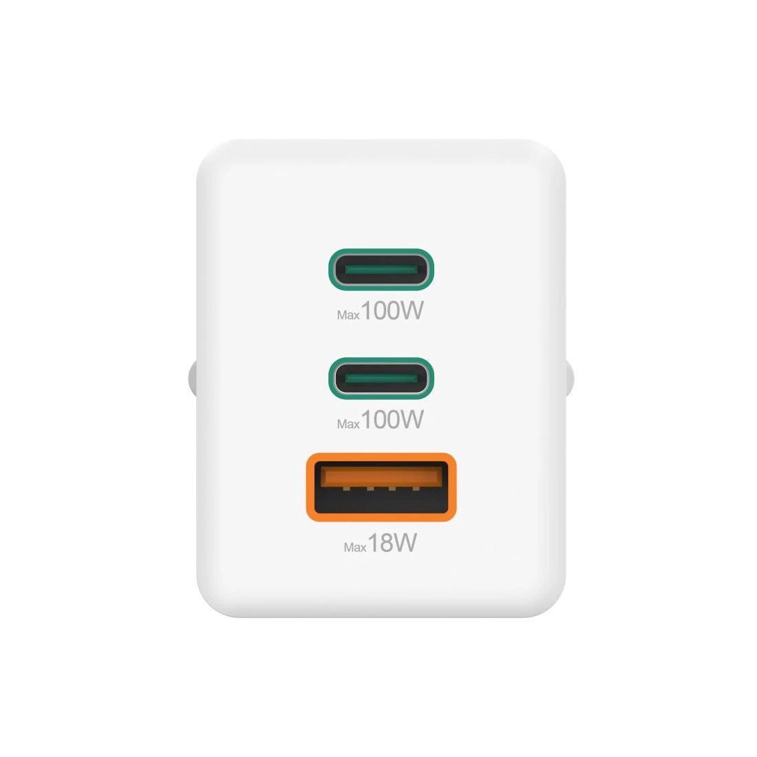 Hama Ladowarka Sieciowa Mini 100w Gan Pd/Qc 2x Usb-C, 1x Usb-A Biala
