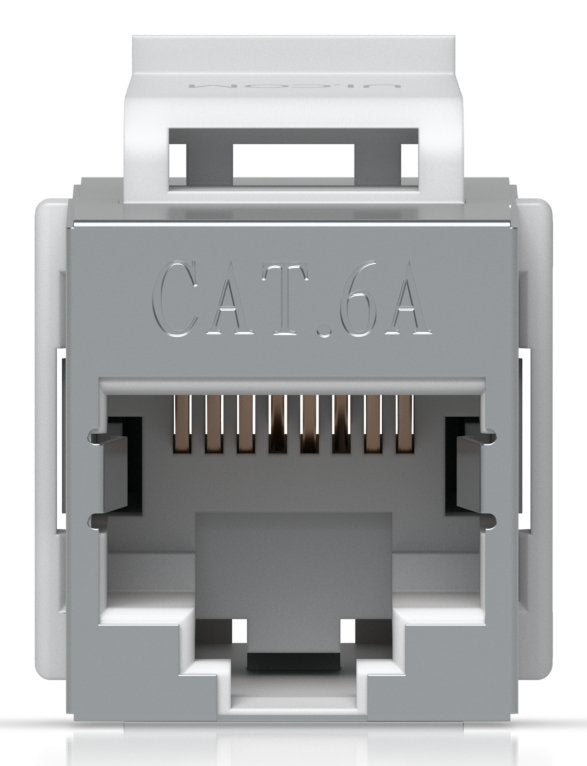 Ubiquiti Uacc-Keystone-Coupler-C6a Pack De 12 Conectores Rj45 Cat6a Para Conectar Cables Ethernet FÁ Cilmente. Permite InstalaciÓ N A PresiÓ N En Un Panel De Conexiones VacÍ O. Compatible Con Uacc-Rack-Panel-Patch-Bl