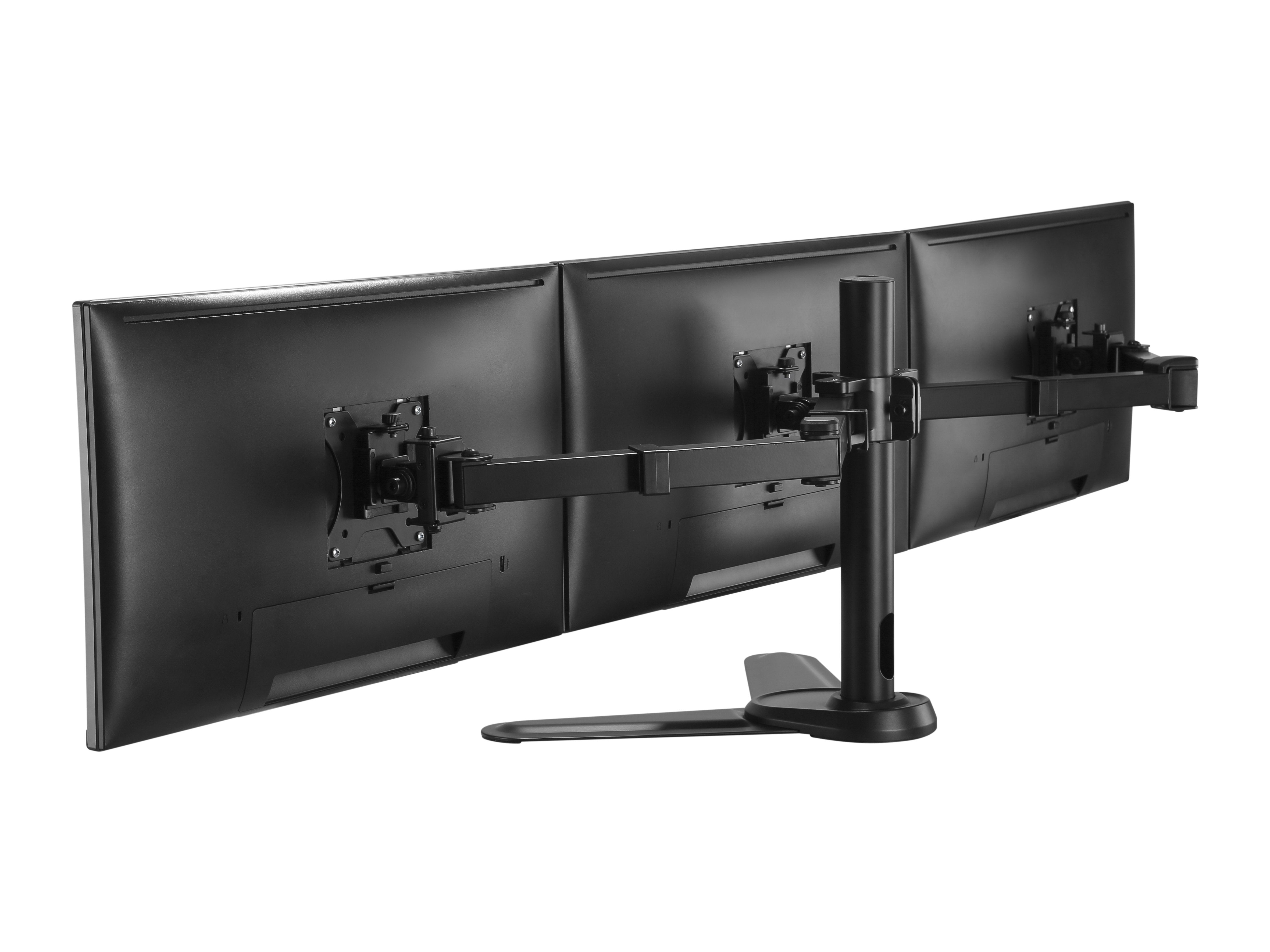Soporte Pantalla Sobremesa 13-27 Doble Brazo Soporta 3 Monitores Vesa Standard Hasta 8kg