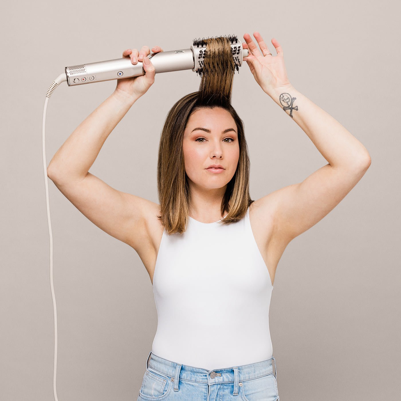 Secador De Pelo De Piedra Flexible Shark Hd446sleu