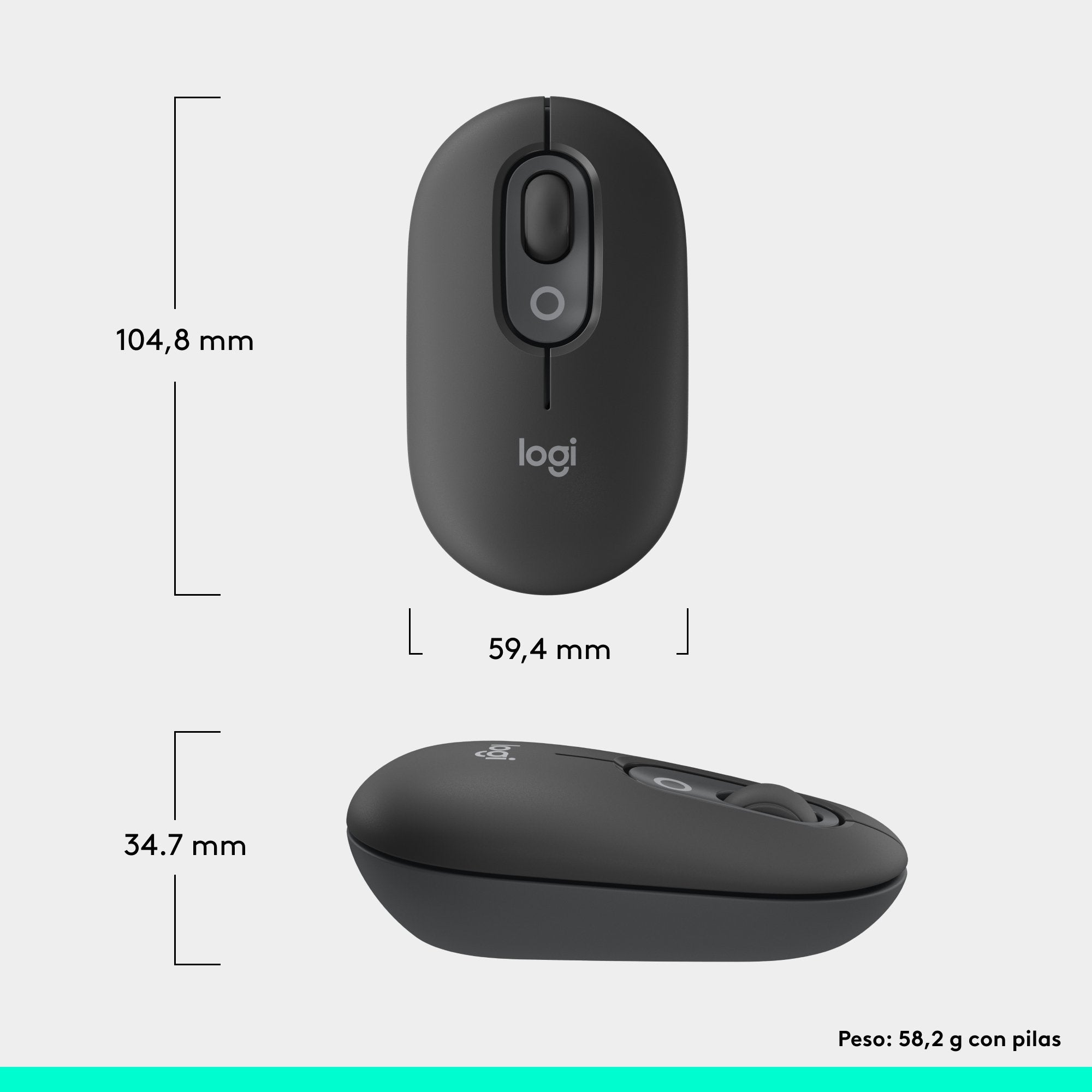 EAN 5099206126381 - Logitech 910-007412 ratón Universal Ambidextro Óptico 4000 DPI imagen 17