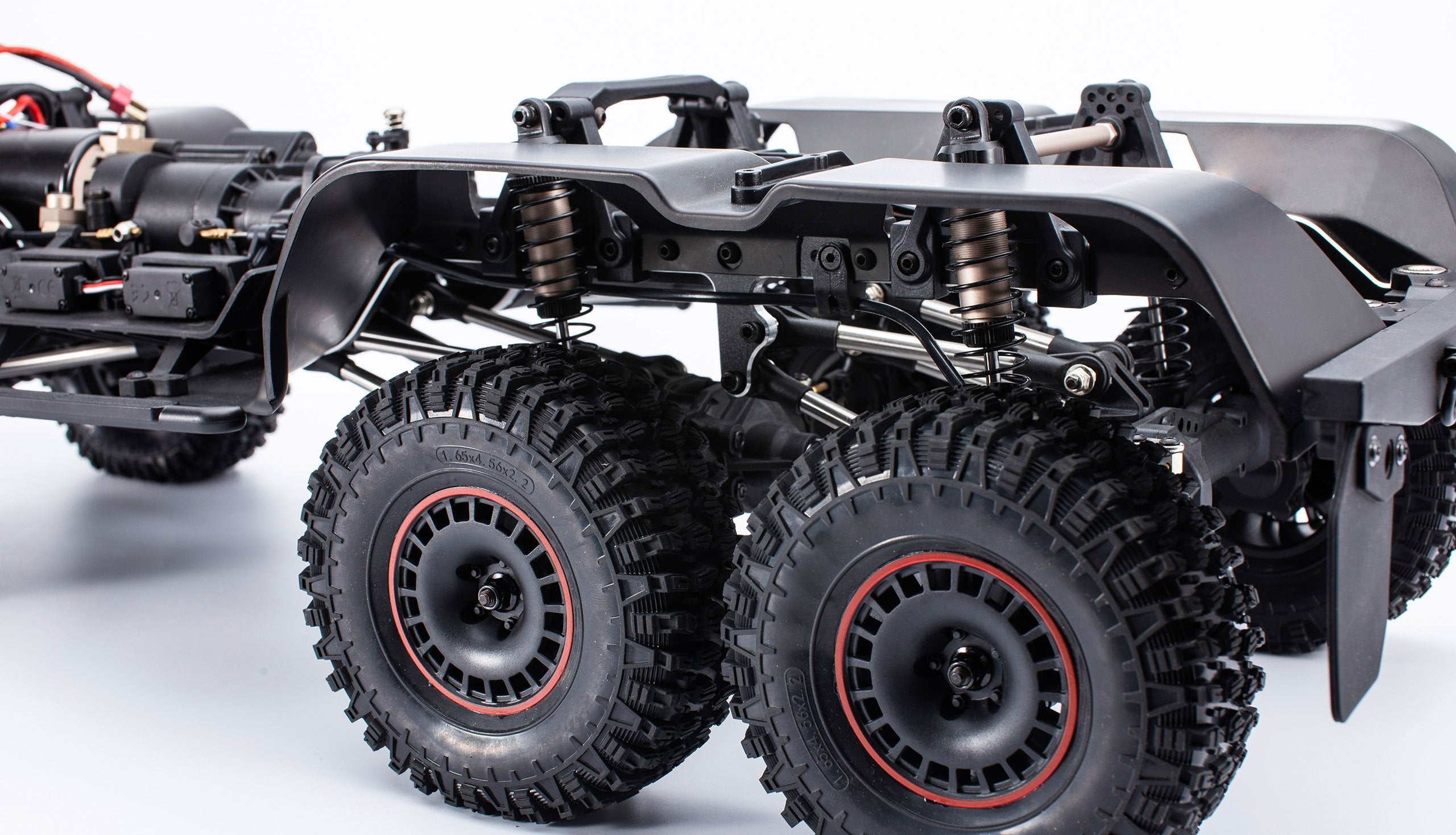 EAN 4260677959155 - Amewi AMXRock RCX103P Scale Crawler 6x6 Pick-Up 1:10 ARTR modelo controlado por radio Camión oruga Motor imagen 8