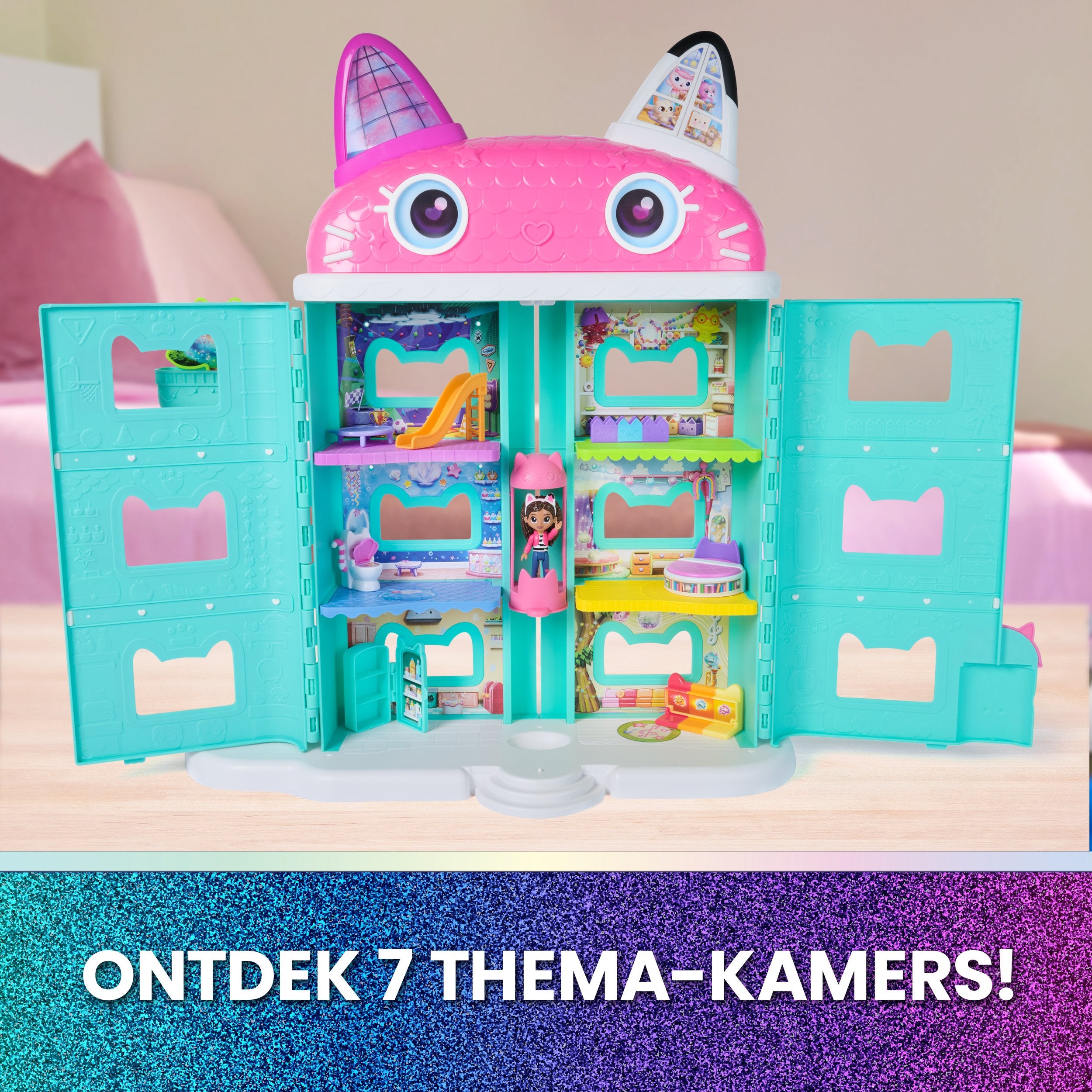 EAN 681147088764 - Gabby's Dollhouse GDH PYS Mvie Dollhse NonFture GML casa de muñecas imagen 5