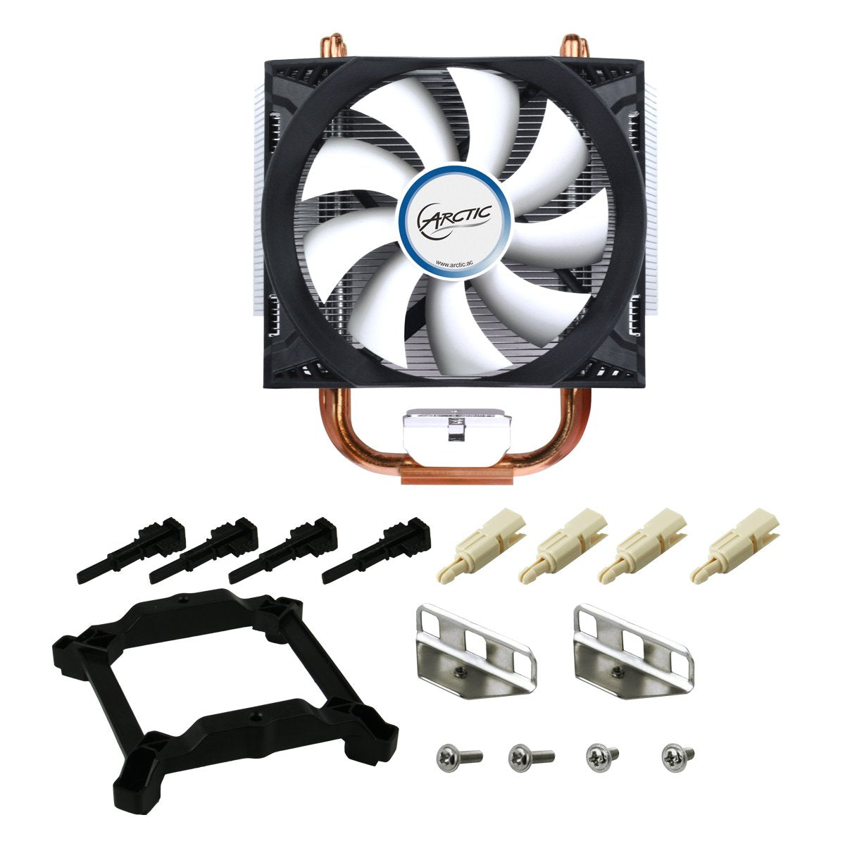 EAN 0872767003781 - ARCTIC Freezer 13 Procesador Enfriador 9,2 cm Aluminio, Negro, Blanco 1 pieza(s) imagen 7