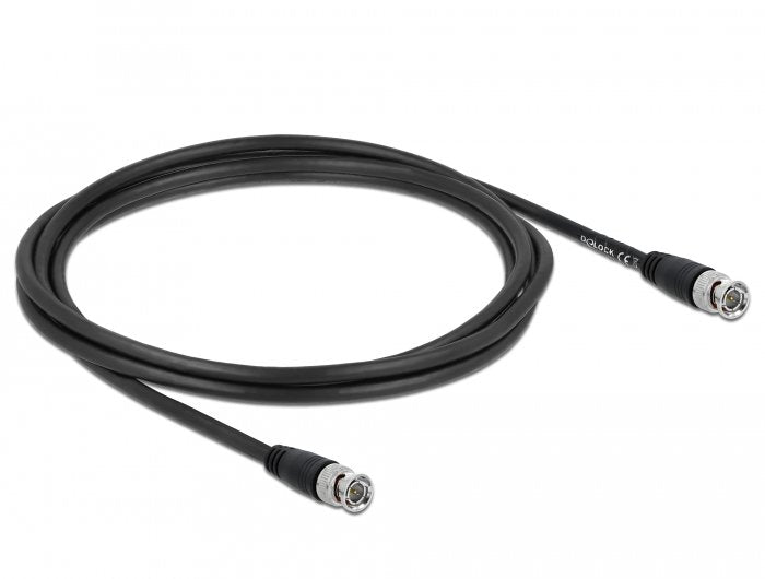 EAN 4043619800827 - DeLOCK 80082 cable coaxial 2 m BNC Negro imagen 1