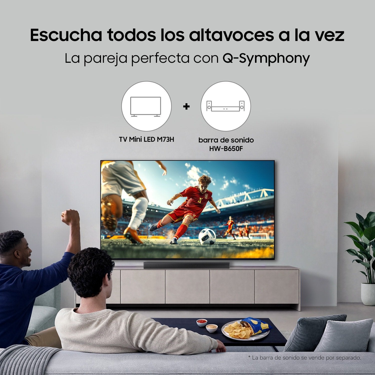 EAN 8806099134372 - Samsung TU55M73HAUXXC Televisor 139,7 cm (55") 4K Ultra HD Wifi Gris imagen 7