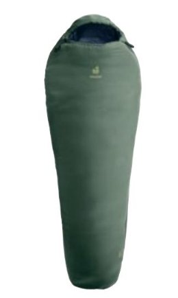 Saco De Dormir Sintético Deuter Orbit - 5 °C/23 °F, 185 Cm, Color Hiedra/Tinta