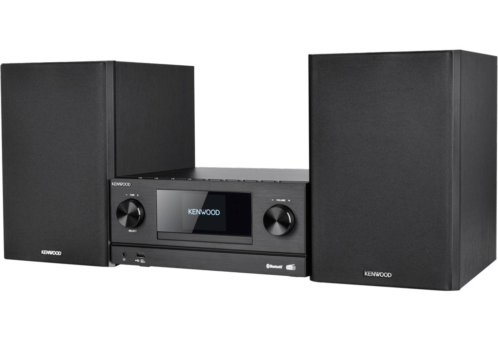 Kenwood M-9000s Smart Micro Hifi-Symem Mit Dab+, Wifi, Internetradio Negro