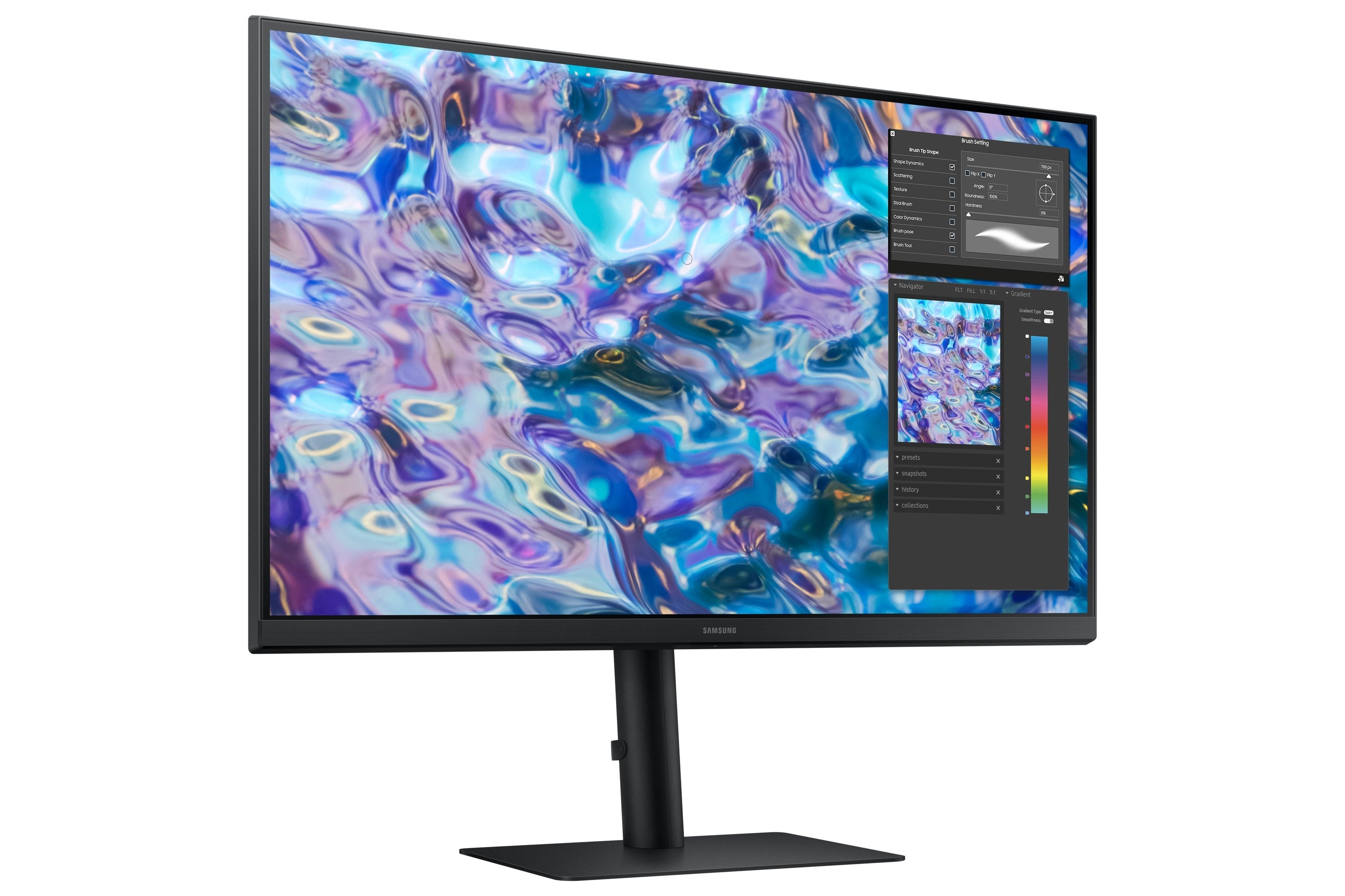Monitor Samsung Serie 6 68,0cm S27b610equ 16:9 27" Quad Hd Ips Negro
