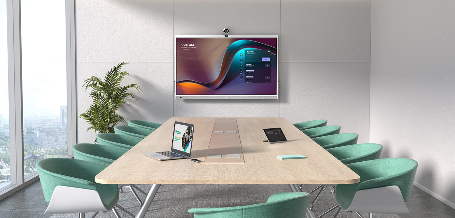 EAN 0841885108944 - Yealink MeetingBoard Panel plano interactivo 165,1 cm (65") LED Wifi 4K Ultra HD Negro Pantalla táctil Pr imagen 7