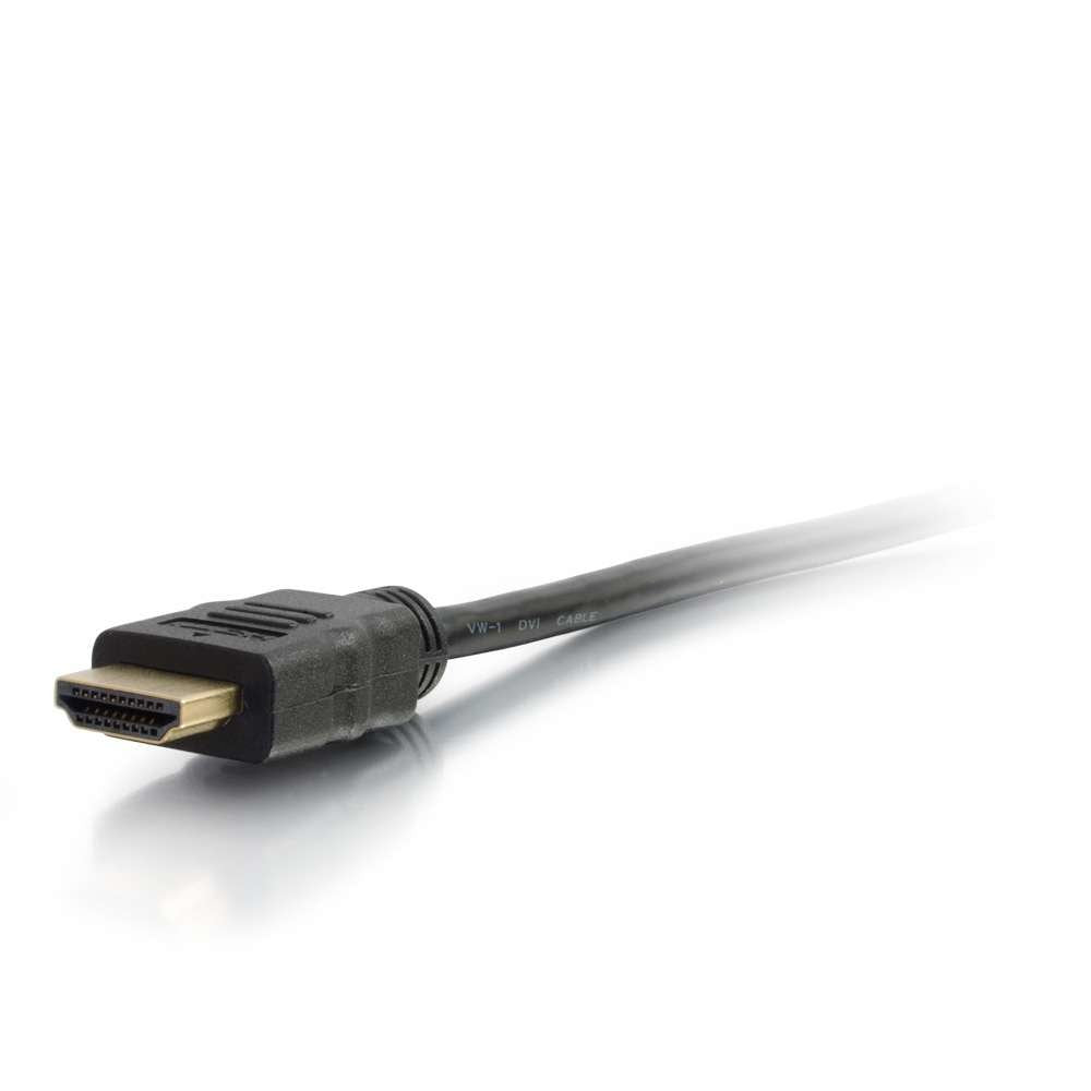 Cable C2g 0.5m (1.6ft) Hdmi To Dvi Hdmi To Dvi-D Adapter Cable 1080p Cable Adaptador Dvi-D Macho A Hdmi Macho 50 Cm Blindado Negro