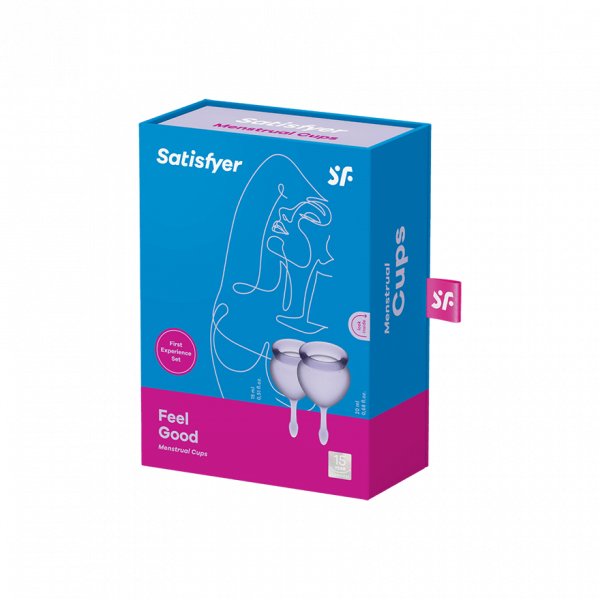 EAN 4061504002101 - Satisfyer Feel Good Copa menstrual 2 pieza(s) imagen 2