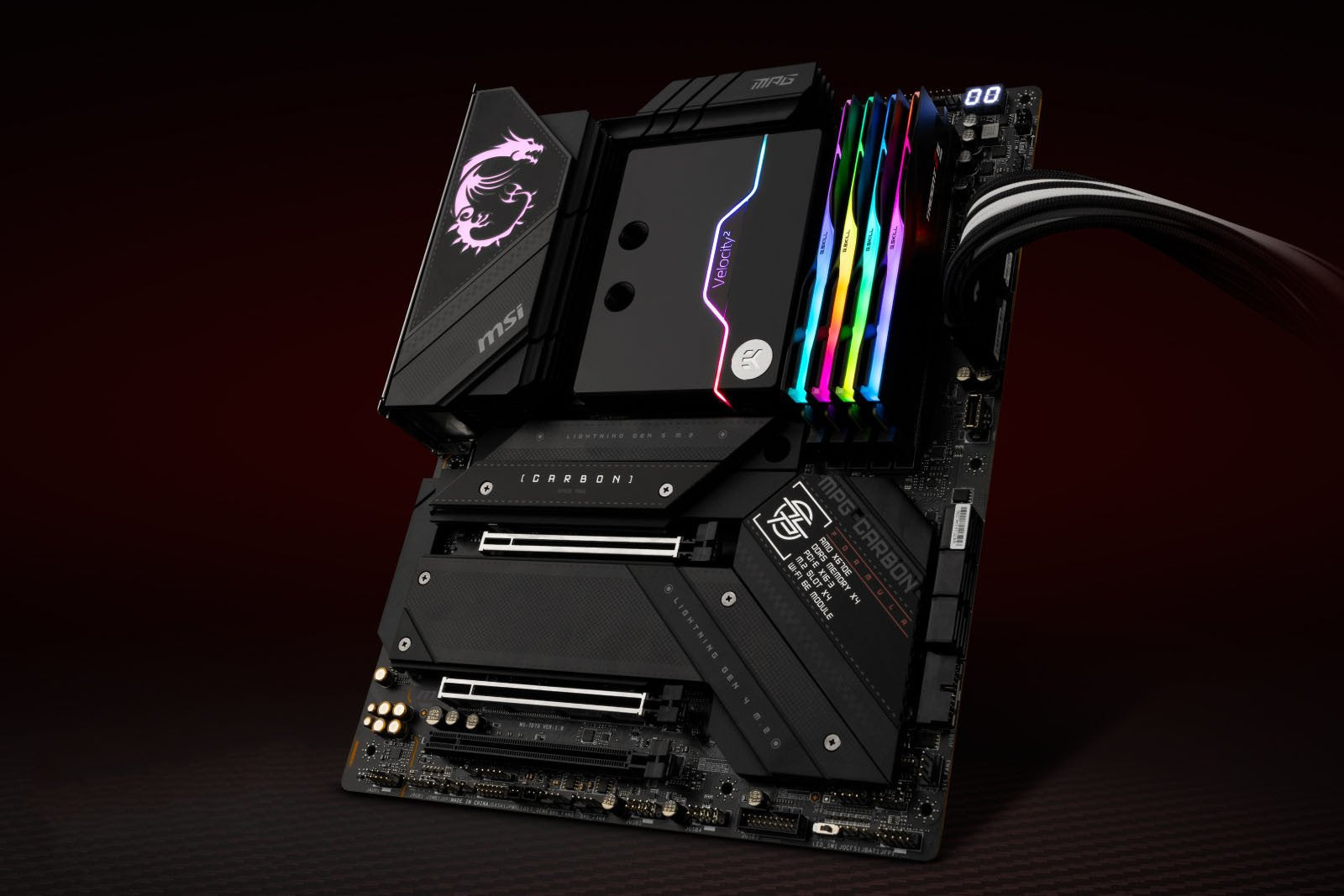 Ek Waterblocks Ek-Quantum Velocity² D-Rgb - Am5, Nickel + Acetal