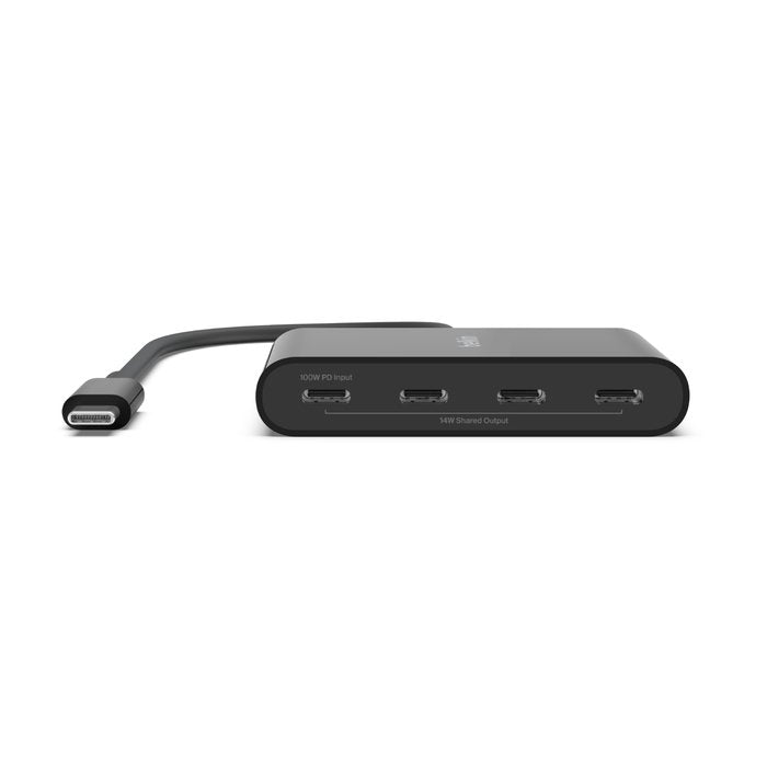 Belkin Connect Usb-C Auf 4-Port Usb-C Hub Avc018btbk