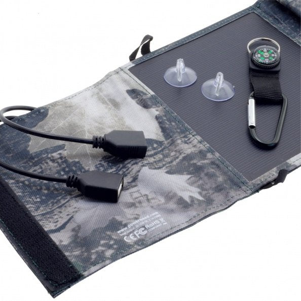 Powerneed Es-4 Placa Solar 6 W Silicio Monocristalino Camuflage