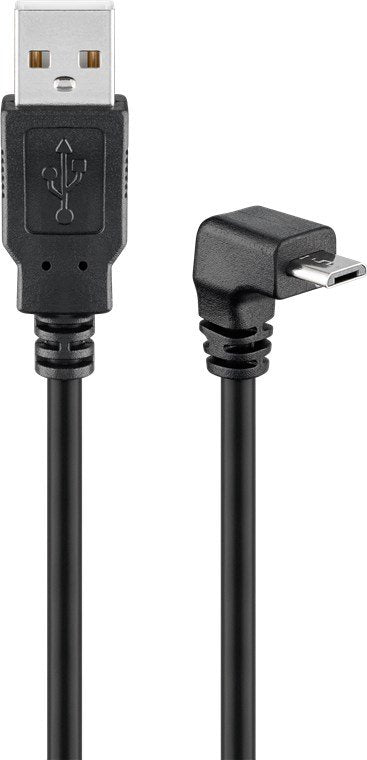 Goobay 95343 Cable Usb Usb 2.0 1,8 M Usb A Micro-Usb B Negro