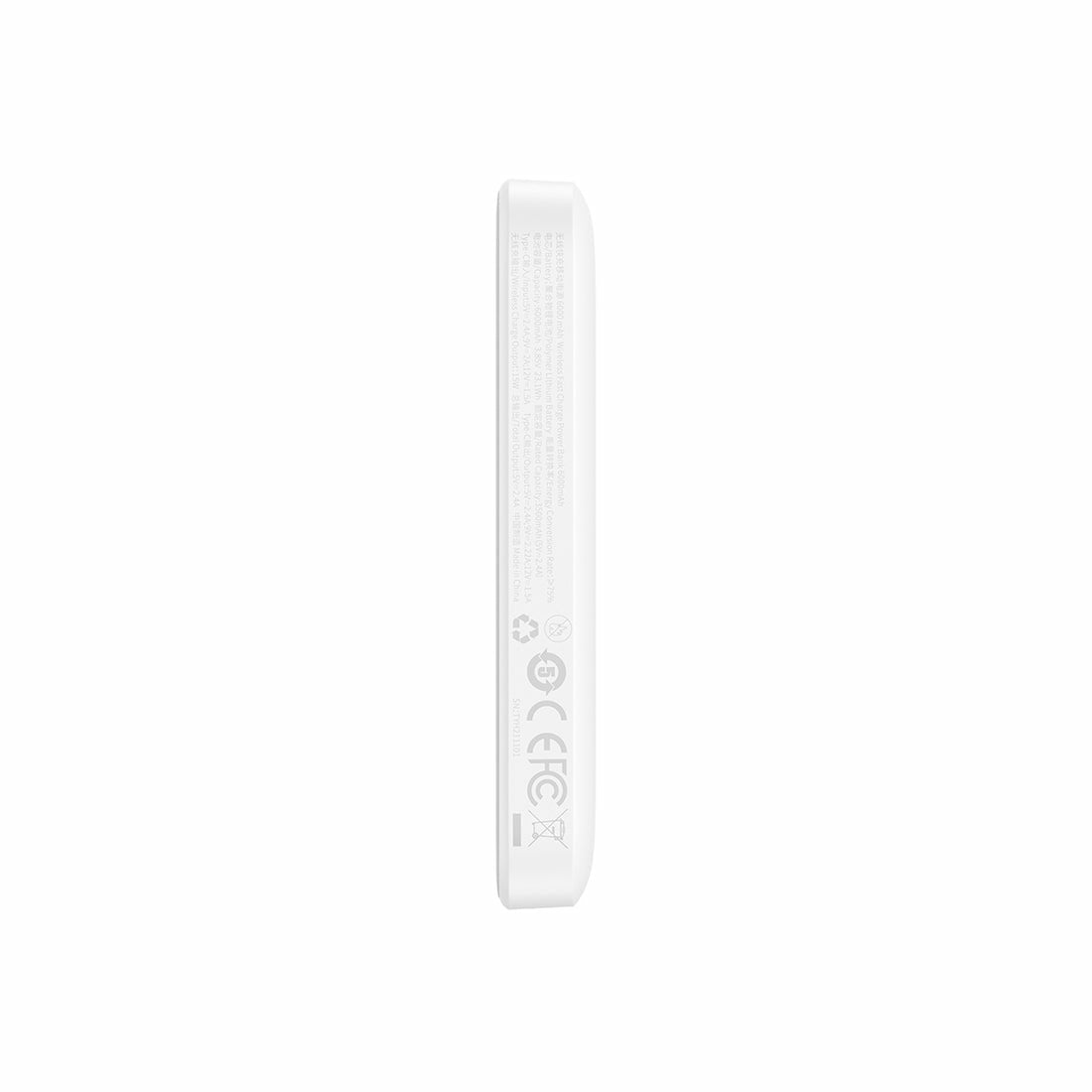 EAN 6932172641429 - Baseus P10059002223-00 batería externa 6000 mAh Cargador inalámbrico Blanco imagen 7