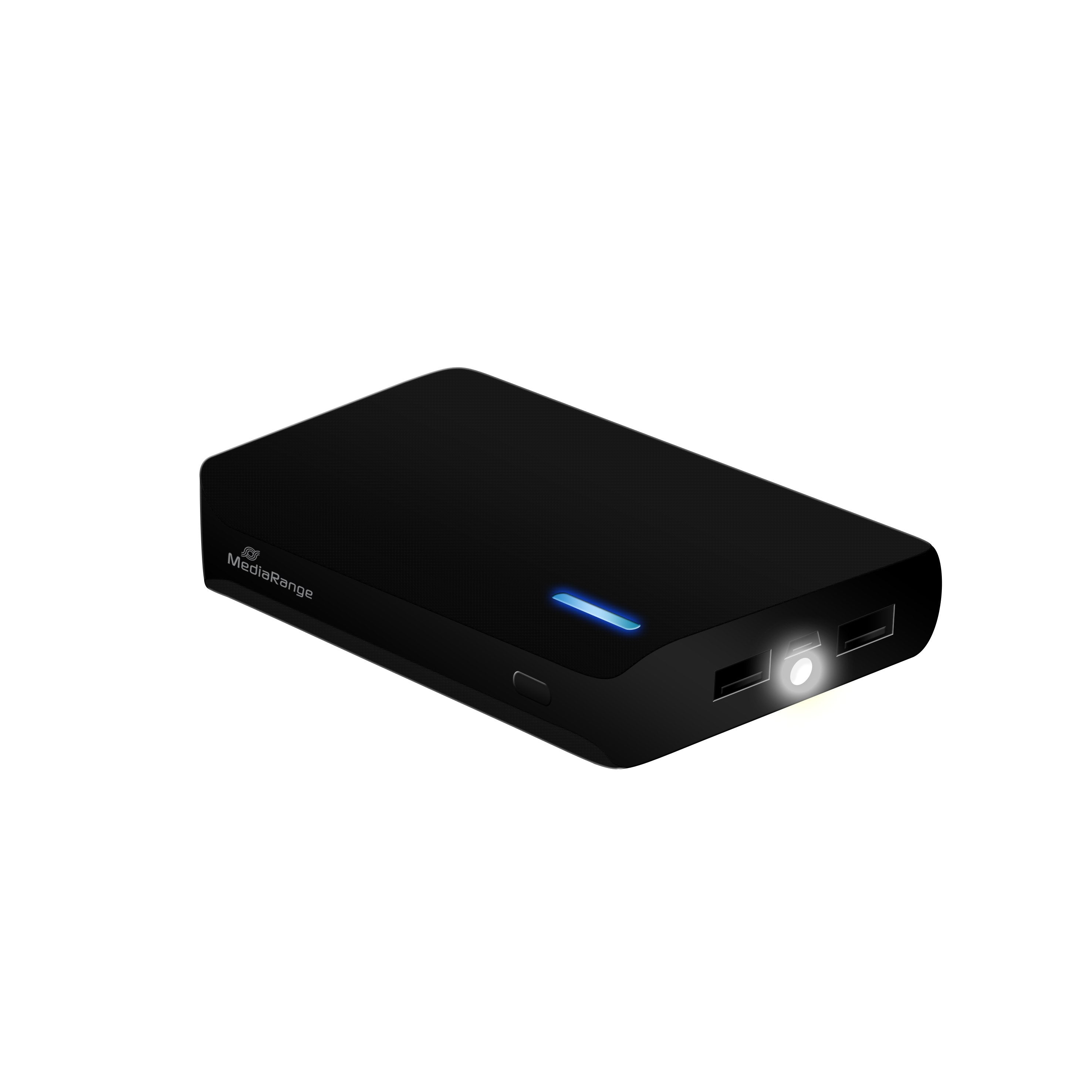 EAN 4260459613381 - MediaRange MR752 batería externa Ión de litio 8800 mAh Negro imagen 1