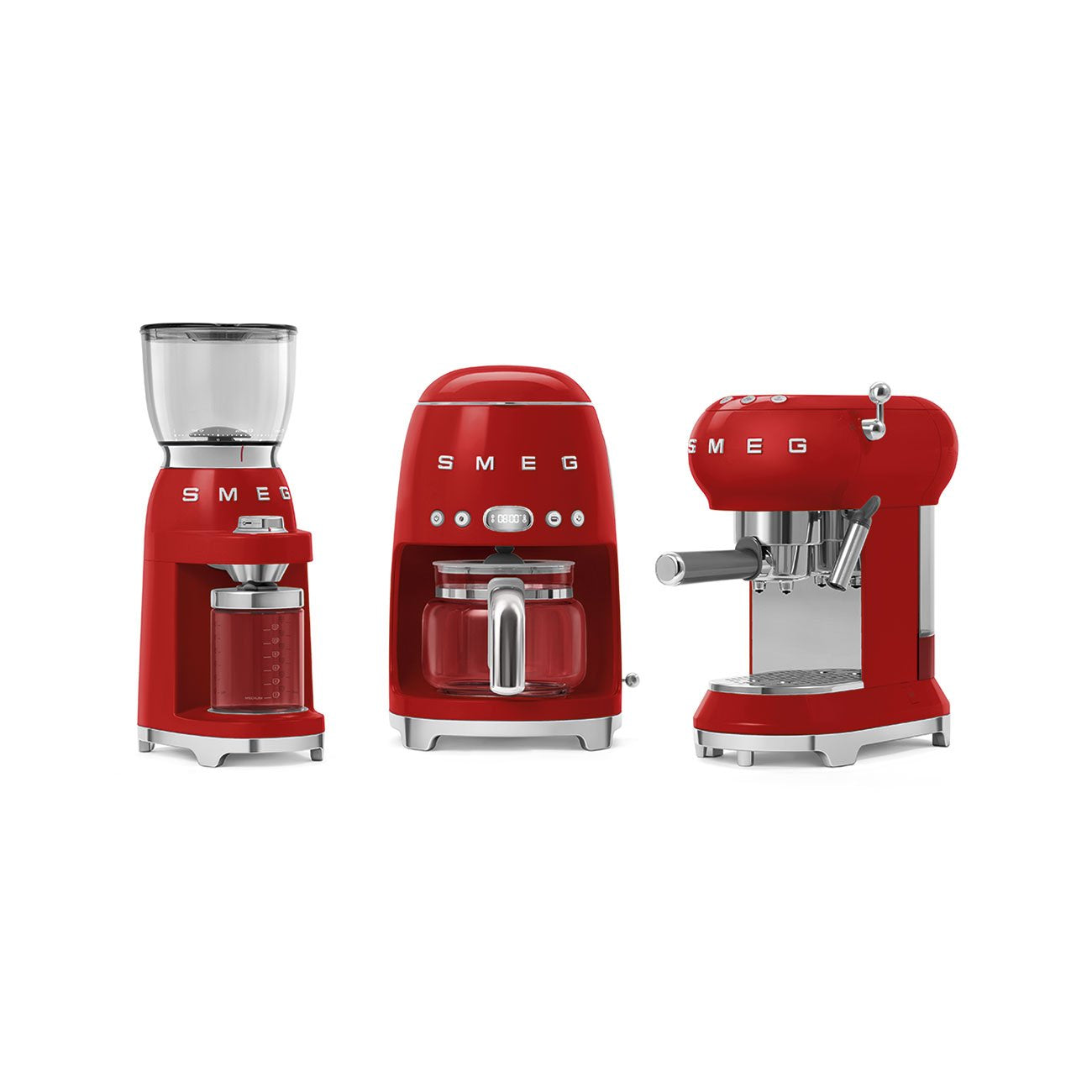EAN 8017709318000 - Smeg CGF11RDEU molinillo de café 150 W Rojo imagen 6