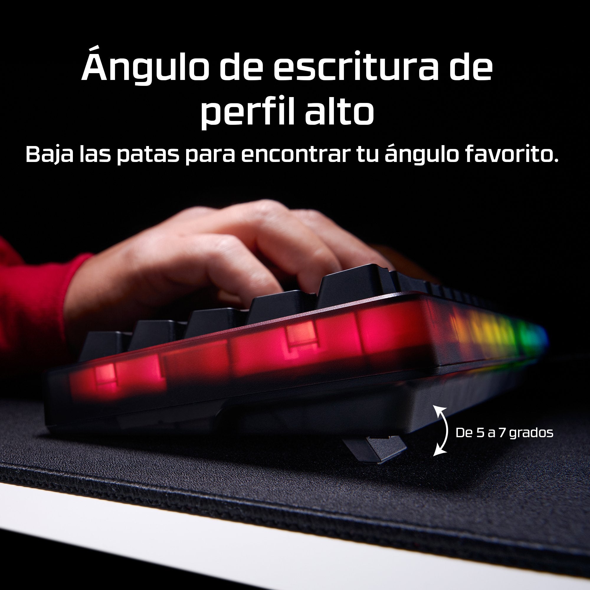 EAN 198828944610 - HyperX Origins 2 65 teclado Juego USB Negro imagen 7