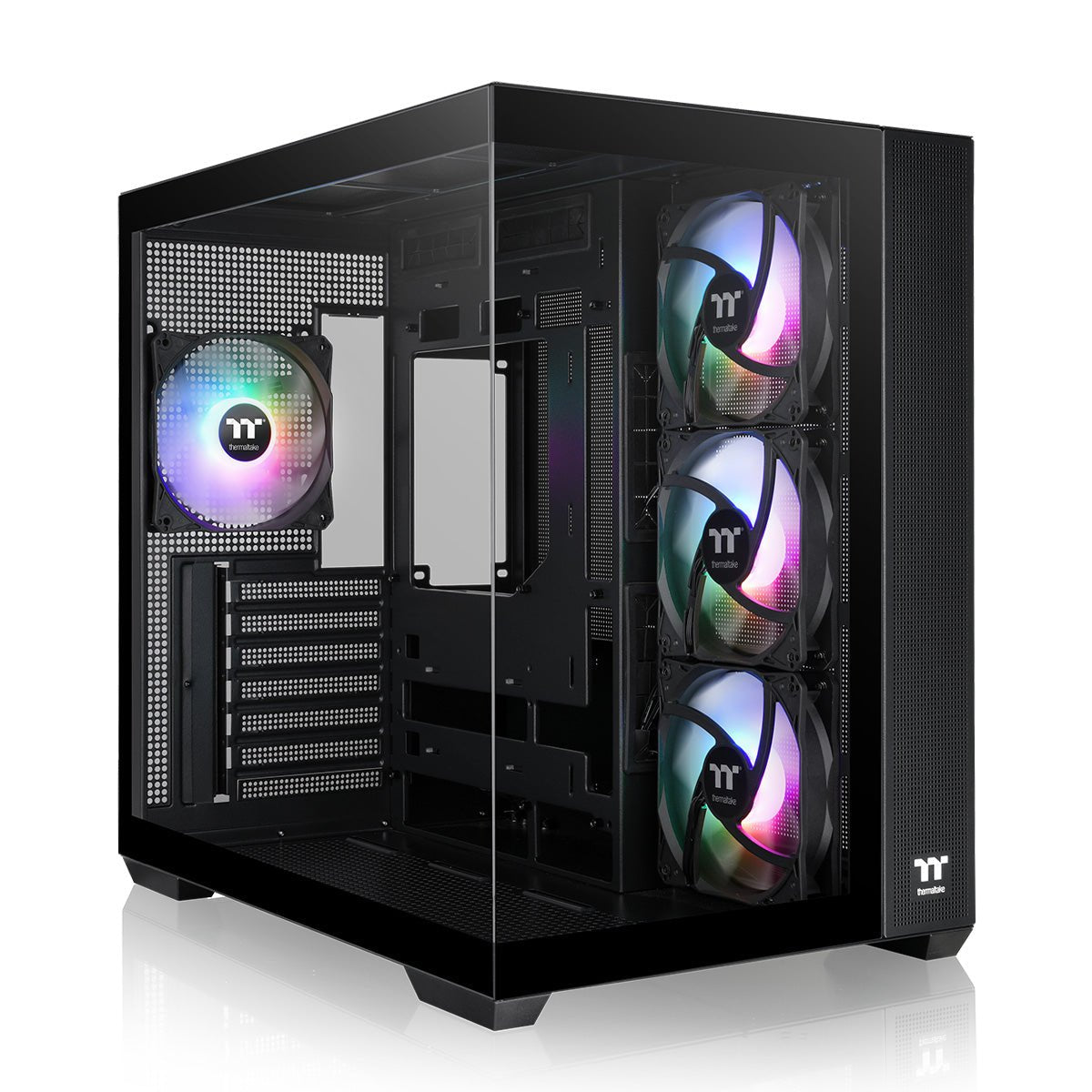 EAN 4711475645295 - Thermaltake View 380 TG ARGB Midi Tower Negro imagen 1