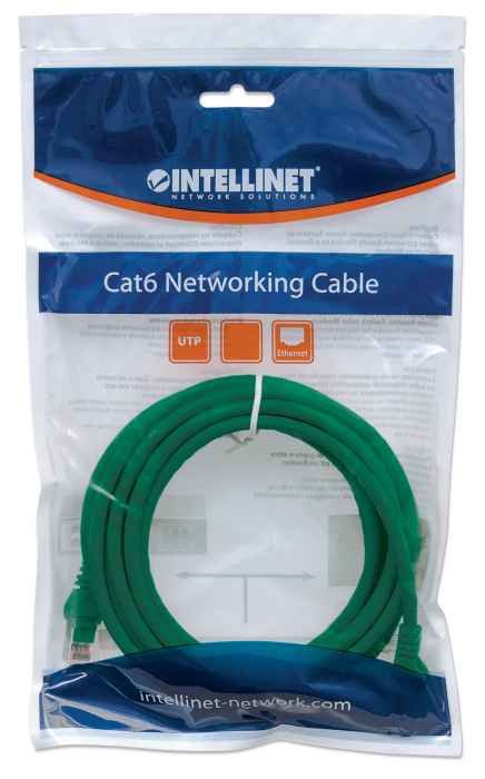 Intellinet Cat6 Utp Cable De Red Verde 1,5 M U/Utp (Utp)