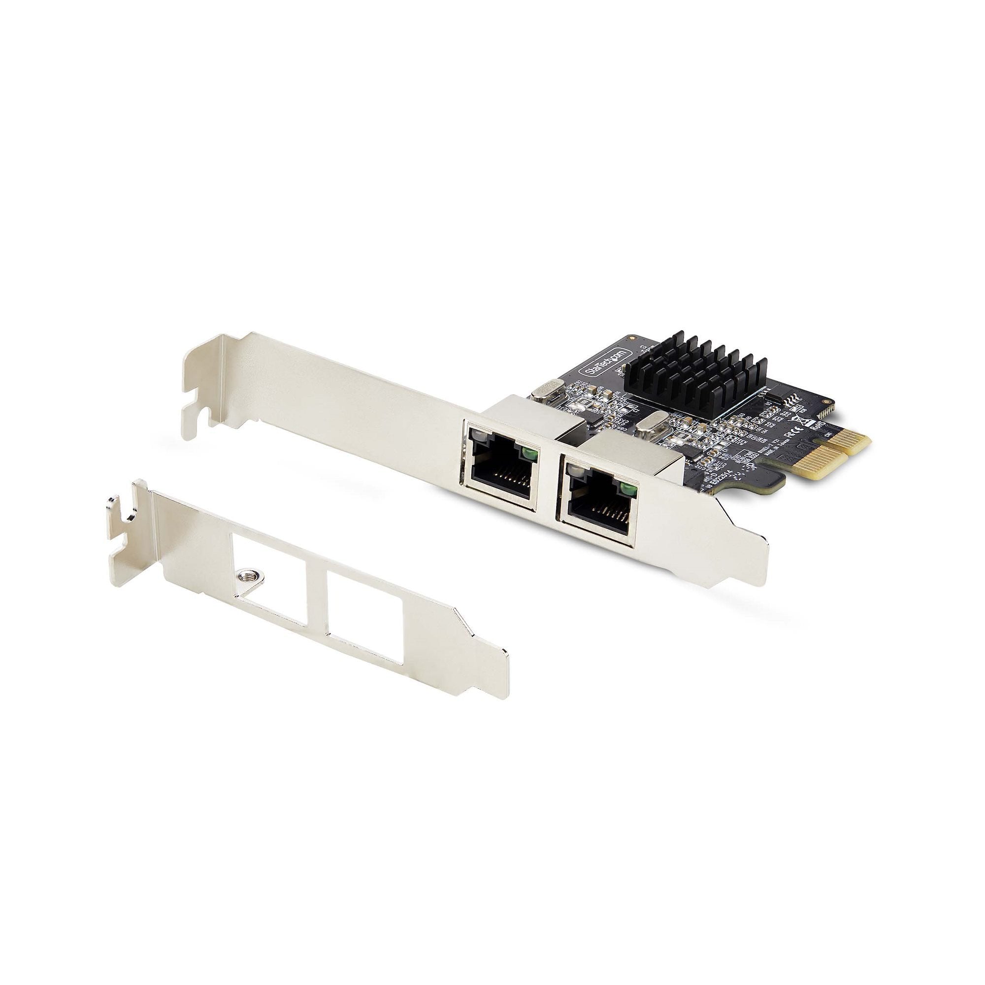 Startech.Com 2-Port Gigabit Pcie Network Adaptador Card, Taa Compliant - Netzwerkadaptador - Pcie - Gigabit Ethernet X 2 - T