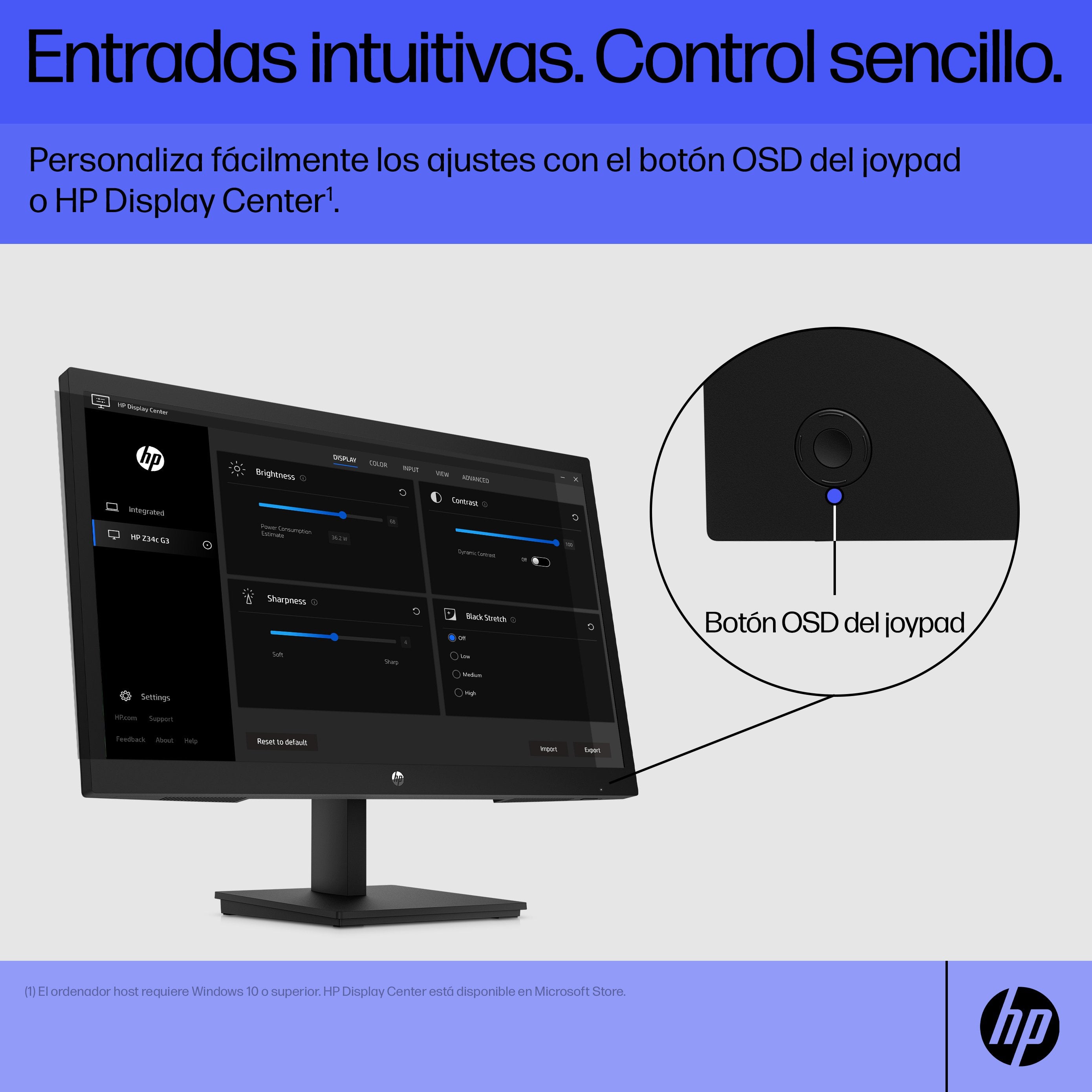 EAN 5715063348420 - HP V22v G5 FHD Monitor pantalla para PC 54,5 cm (21.4") 1920 x 1080 Pixeles Full HD LCD Negro imagen 8