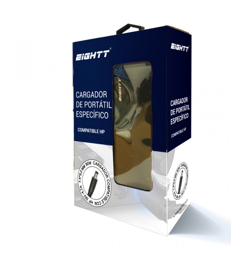 Eightt Cargador Especifico Compatible Con Hp 90w 19v 4.74a