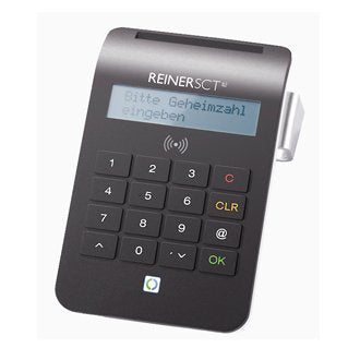 Reiner Sct Cyberjack Rfid Komfort Lector De Tarjeta Inteligente Negro Usb 2.0