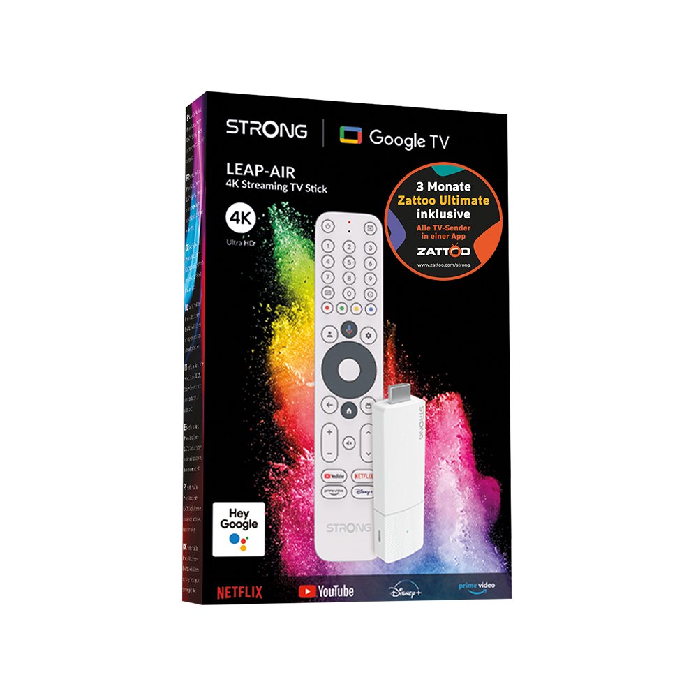 Strong Leap-Air Ultimate Google Tv Streaming Stick