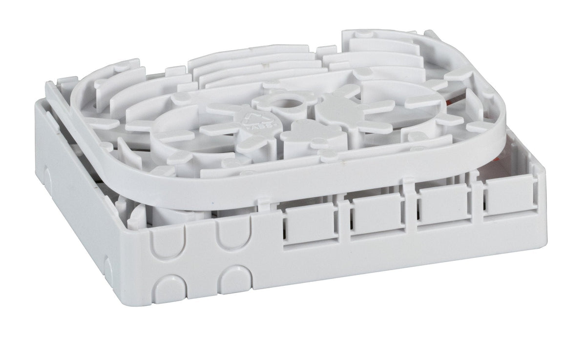 Efb Ftth Indoor Caja Para Carril Din Fr 4fasern, 4acoplamientos Y Faserberlngenaufnahme