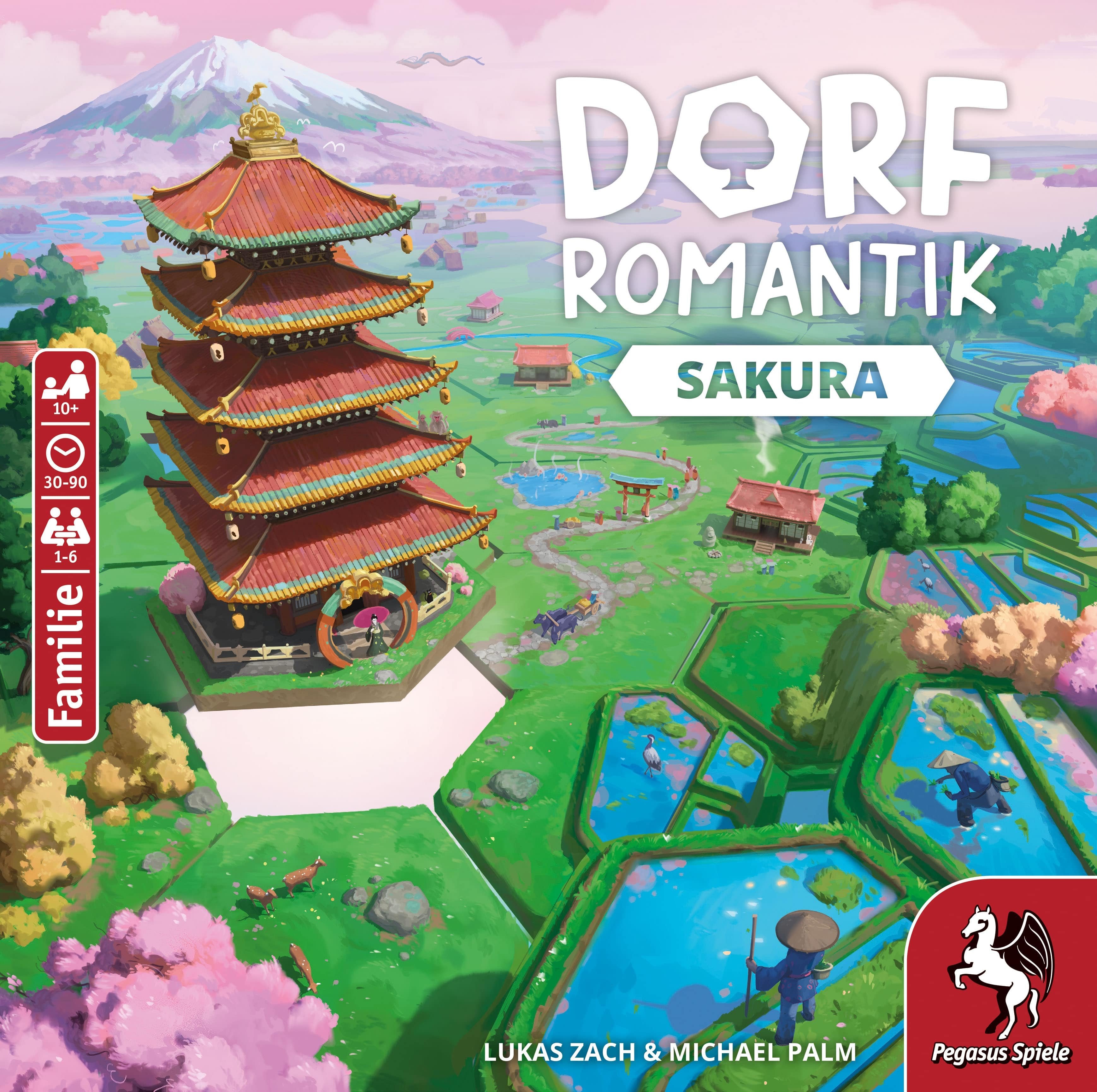 Pegasus Dorfromantik - Sakura, Juego De Mesa 51243g