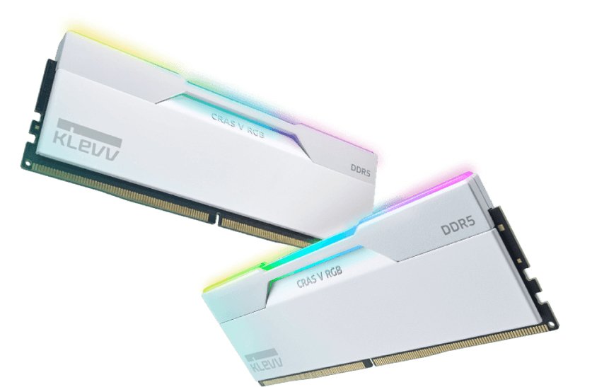 32gb (16gbx2) Klevv Cras V 6000 Cl30 Blanco