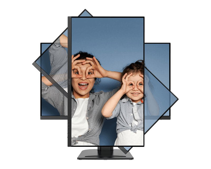 Monitor Msi Pro Mp273qpde E2, 27", Negro, Wqhd, Ips, Adaptive-Sync, Tecnología Msi Eyesergo, 100 Hz 9s6-3pb69h-035