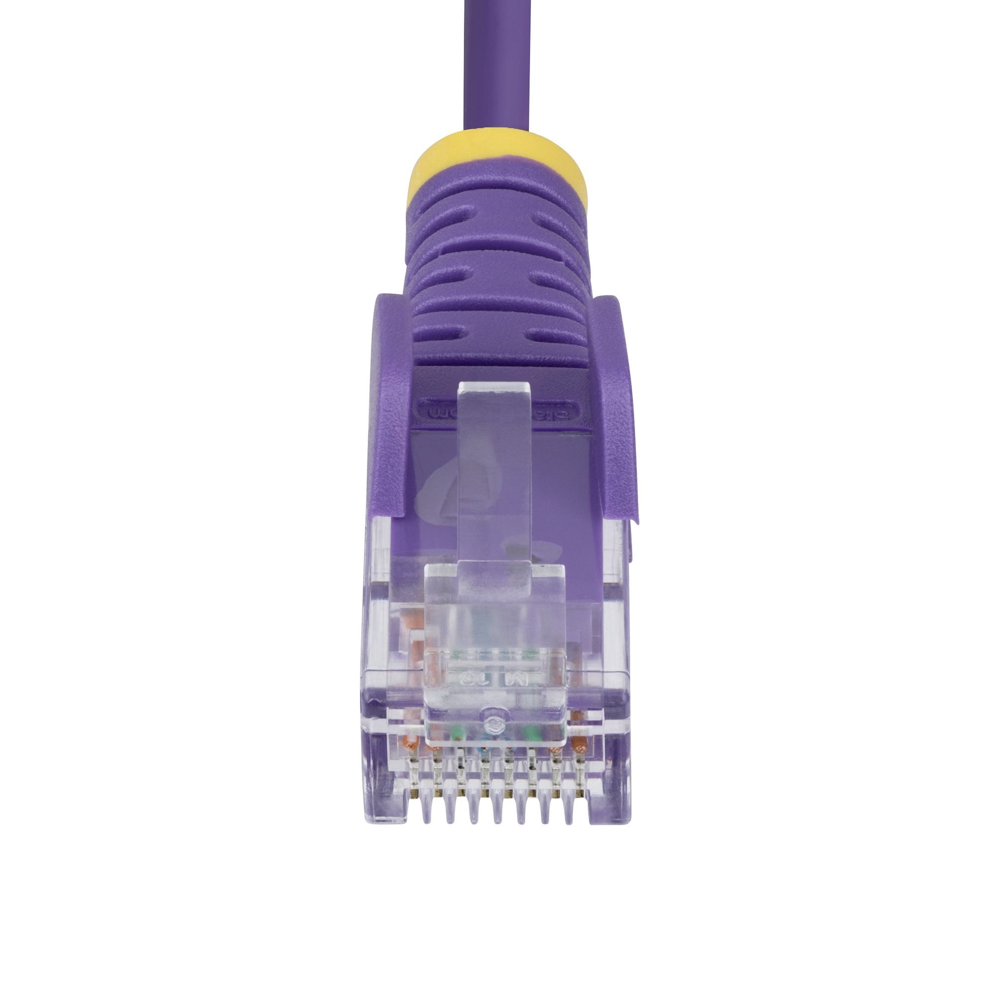 EAN 0065030918527 - StarTech.com N6PAT150CMPLS cable de red Púrpura U/UTP (UTP) Alrededor imagen 4