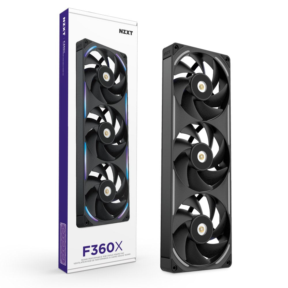 EAN 5056547206677 - NZXT F360X Carcasa del ordenador Ventilador 12 cm Negro 1 pieza(s) imagen 2