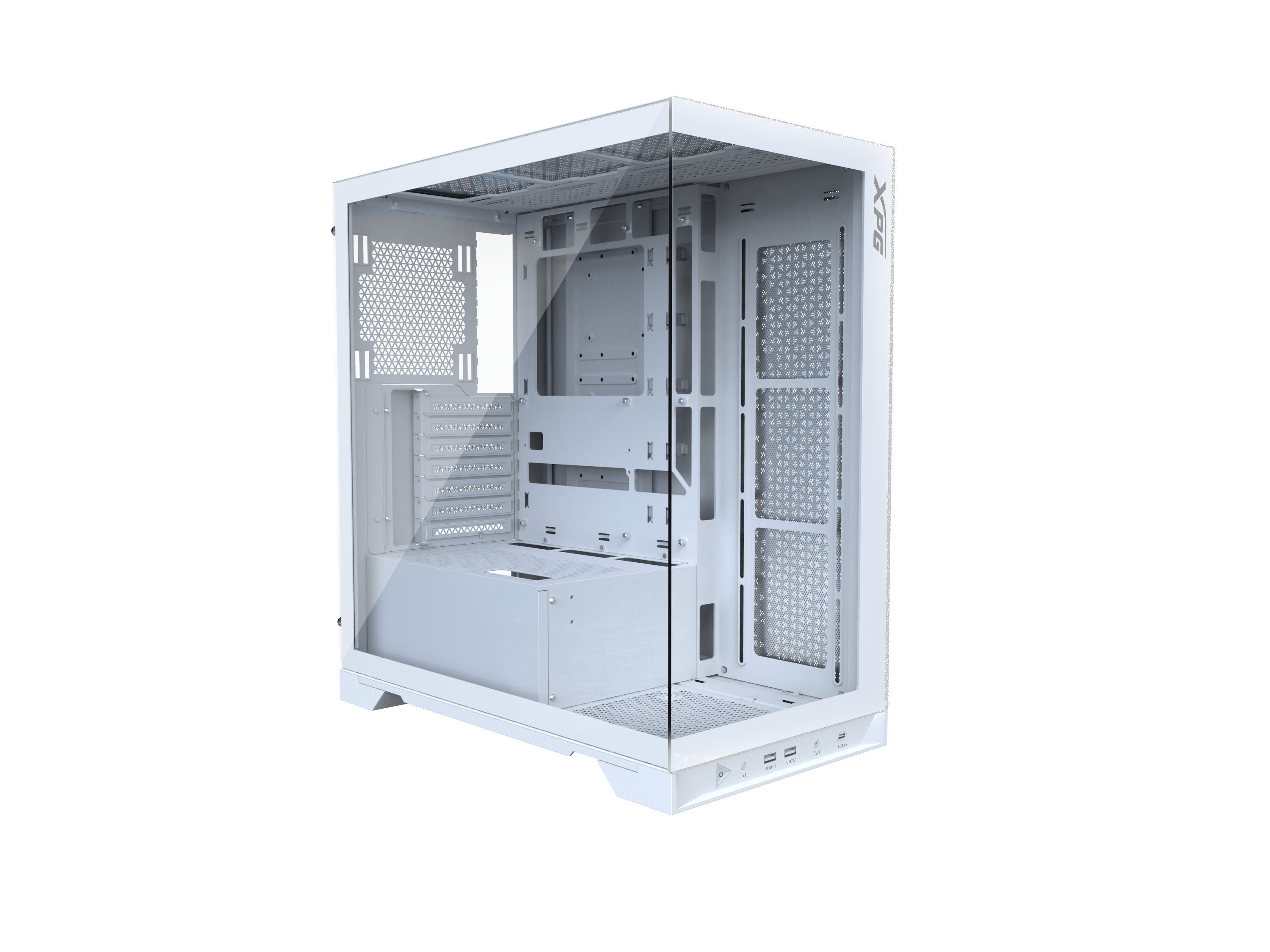 Caja Pc Geh Xpg Invader X Atx Midi Tower Blanco Retail